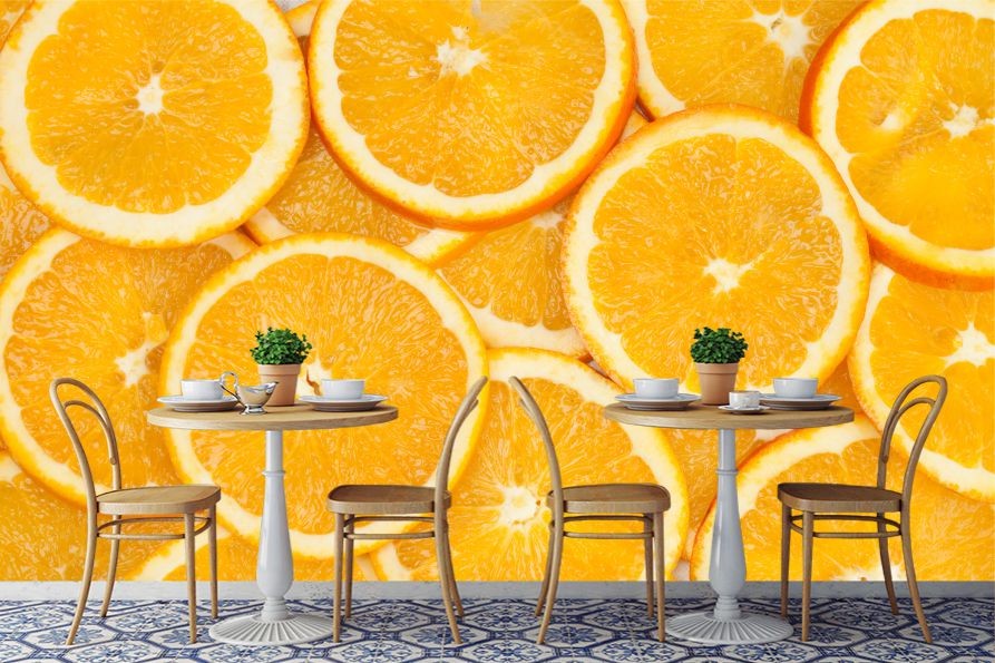 Апельсиновая стена